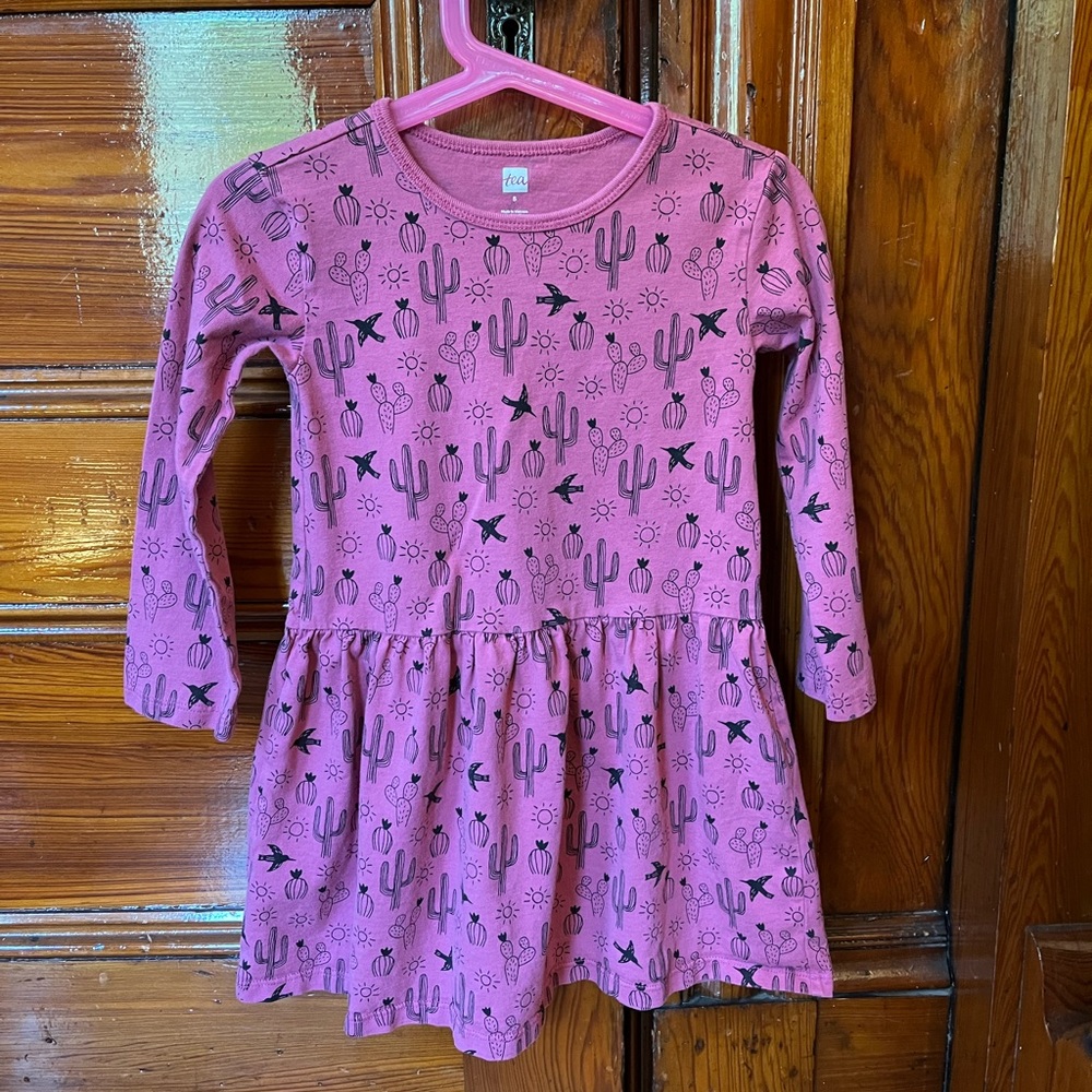 Tea Collection Skirted Staple Dress - Size 5